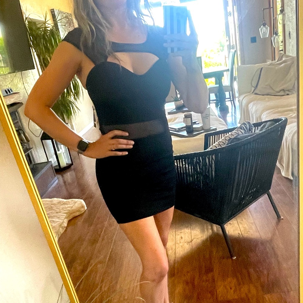 Forplay Black Sexy Dress